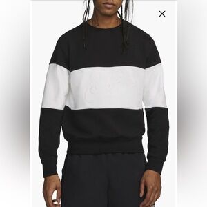 Nike Men's Colorblock Stripe Crewneck Sweater